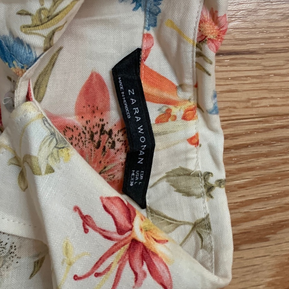 Zara long flowy dress
